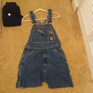 Blue Denim Overalls
